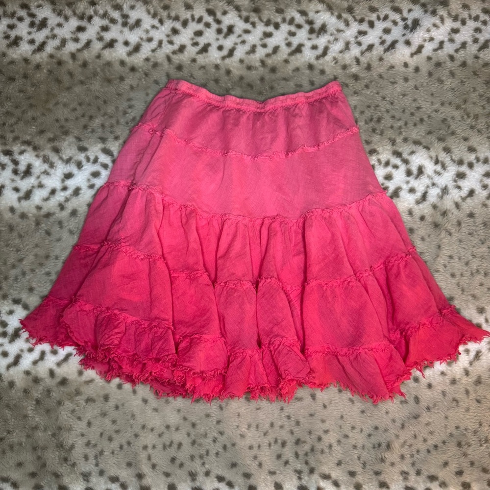 Cato Kids Pink Tiered Skirt